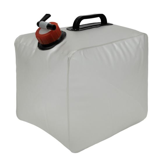 Ємність для води Tribe Water Carrier PVC 15л, каністра трайб складна прозора для походу, дачі, кемпінгу, риболовлі