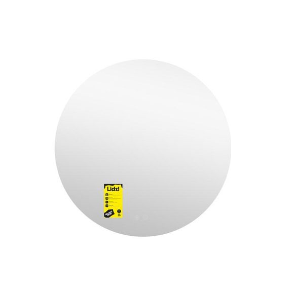 Дзеркало Lidz Astra R600 з LED-підсвічуванням Touch, з антизапотіванням, з димером, рег. яскравості LDASR60049289 | Зображення 2