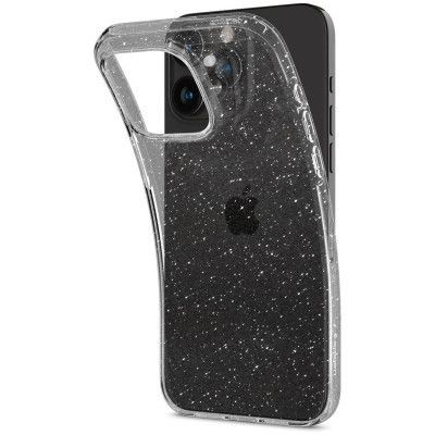 Чехол для мобильного телефона Spigen Apple iPhone 15 Pro Liquid Crystal Glitter Crystal Quartz (ACS06701) | Зображення 2