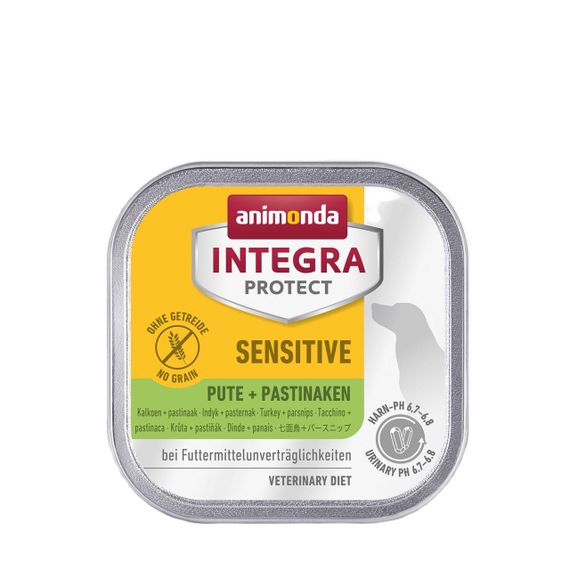 Вологий корм для собак із харчовою алергією Integra Protect Sensitive Turkey + Parsnips, 150 гр
