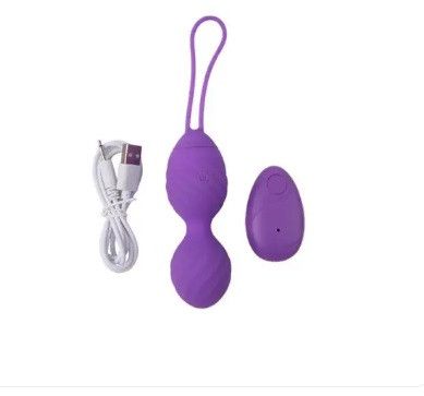 Віброяйце з пультом керування Chisa M-Mello Ridged Vibrating Bullet, фіолетовий sexstyle | Зображення 1