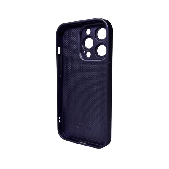 Чохол для смартфона AG Glass Matt Frame Color Logo for Apple iPhone 15 Pro Deep Purple | Зображення 1