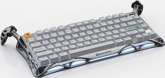 Клавиатура механическая GravaStar Mercury K1 Pro 80keys GSK1PRO_GRY | Зображення 1