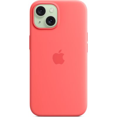 Чехол для мобильного телефона Apple iPhone 15 Silicone Case with MagSafe Guava (MT0V3ZM/A) | Зображення 3