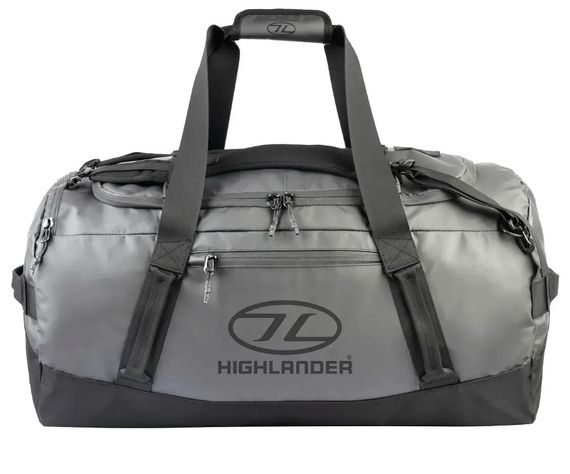 Сумка дорожня водозахисна Highlander Hauler Duffel 90L Dark Grey (DB134-DGY)