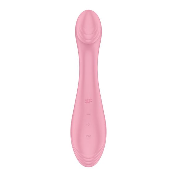 Вібратор для точки G Satisfyer G-Force Pink, 10 режимів + 5 рівнів інтенсивності | Зображення 1