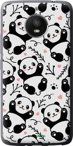 Чохол на Motorola Moto E4 Plus Панди "4318u-1000-2448"