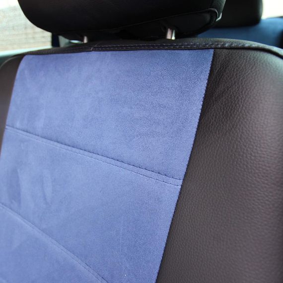 Чохли на сидіння з екошкіри та антари Peugeot 3008 I (T8) 2009-2017 EMC-Elegant | Зображення 1