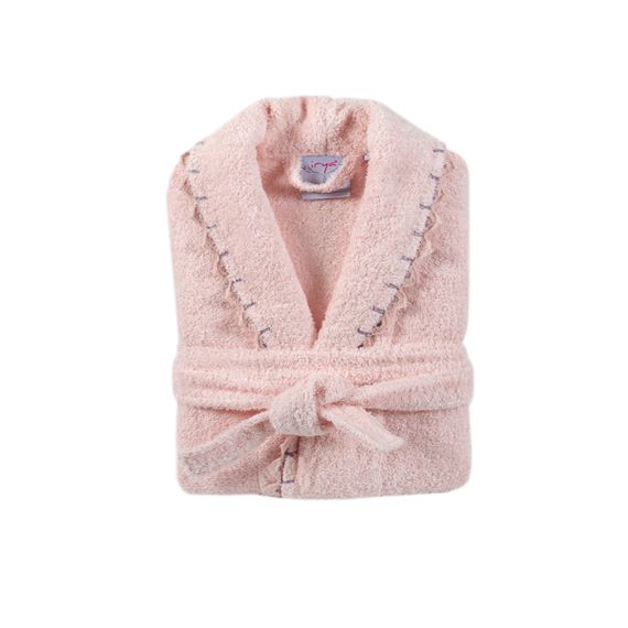 Халат Irya 9115 Туреччина L/XL  Махра Рожевий