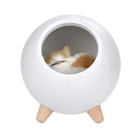 Світильник-нічник з регулюванням яскравості та кольору XPRO Cat House (234575391_422)