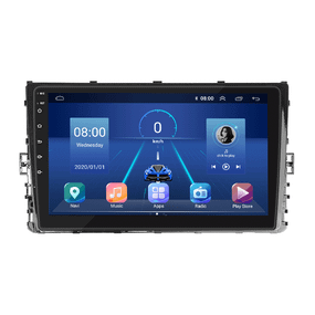 Штатная магнитола 9" Lesko для Volkswagen Polo VI (EU Market) 2017-2021 Top 4/32 4G WiFi GPS Вольксваген