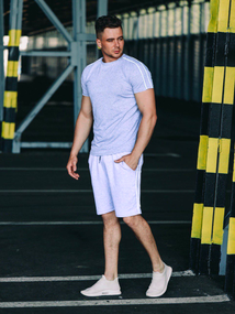 Футболка кант серый S M