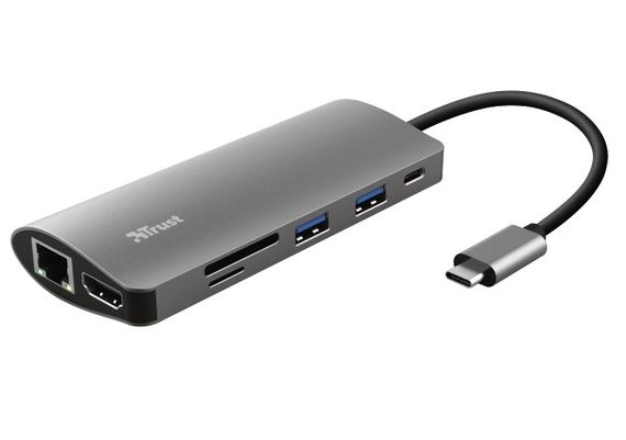 USB-хаб Trust DALYX 7-IN-1 USB-C ALUMINIUM (23775_TRUST)