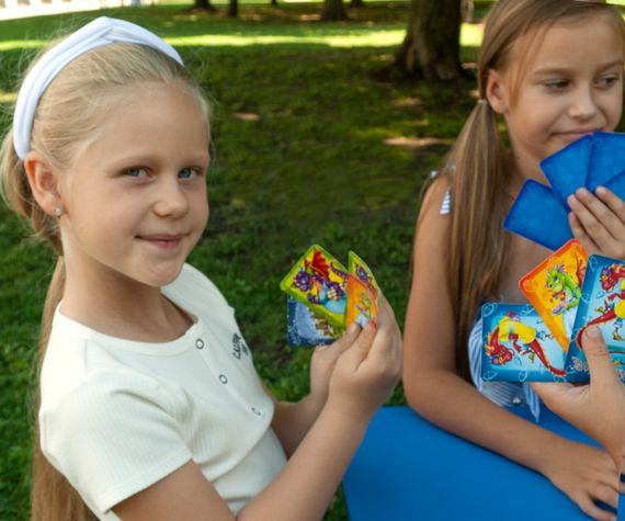 Дитяча настільна гра в мішечку "Врятуй дракона" VT8077-11, 54 картки | Зображення 5