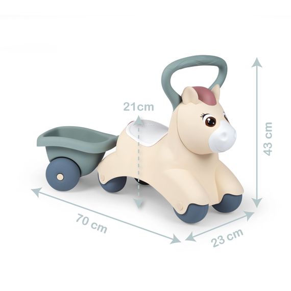 Каталка детская Pony 54х27х40 см | Зображення 1