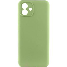Чохол TPU GETMAN Liquid Silk Full Camera для Samsung Galaxy A05 Зелений / Pistachio