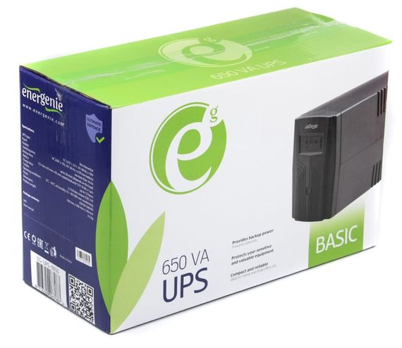 Джерело безперебійного живлення EnerGenie EG-UPS-B650, 650 ВA | Зображення 2