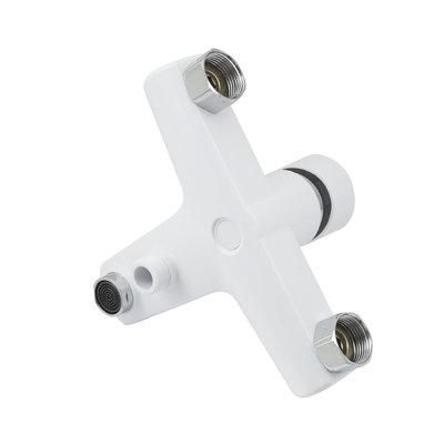 Змішувач для ванни пластиковий білий RIZO без аксесуарів та підводки RP30W | Зображення 1