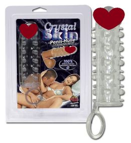 Силіконова насадка з кільцем sexstyle