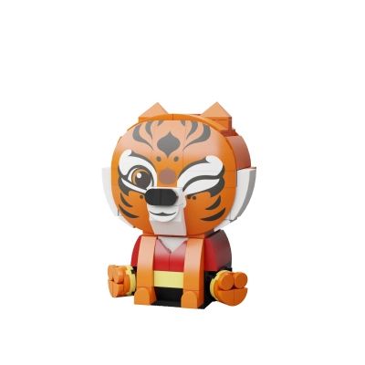 Конструктор Pantasy Kung Fu Panda Серія Сидячий малюк - Тигриця (99125) | Зображення 1