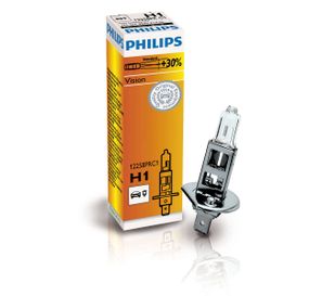 Галогеновая лампа PHILIPS 12258PRC1 H1 55W 12V P14,5s Premium +30%