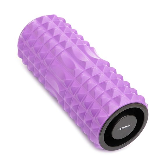 Масажний ролик Cornix EVA 33 x 14 см (валик, ролер) XR-0338 Violet | Зображення 3