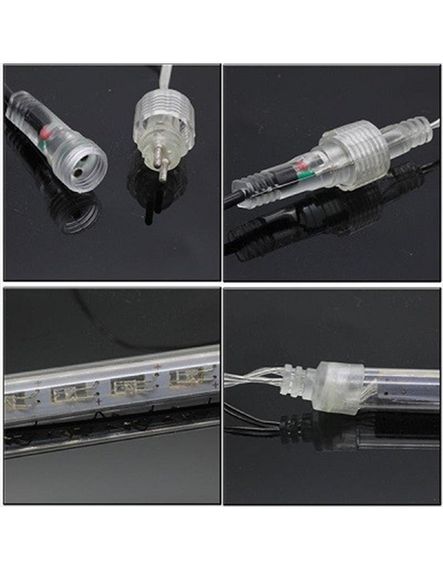 Светодиодная гирлянда Led "Тающие сосульки, Метеоритный дождь" на 240 диодов 3.6 м Белый теплый | Зображення 3
