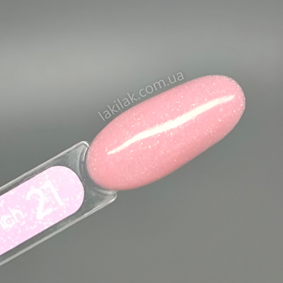База Valeri French Base №21 (холодный розовый с разноцветным шиммером) 6мл