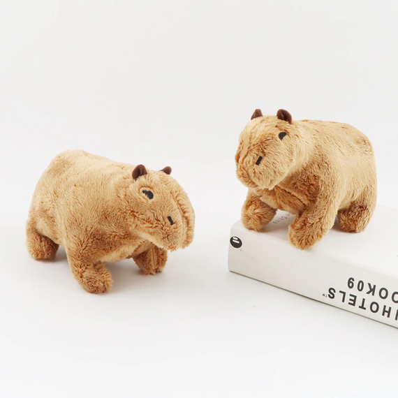 Мягкая игрушка "Капибара" 18cm Коричневый (sv1805-2) | Зображення 2