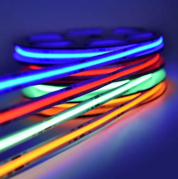 Світлодіодна LED стрічка PROLUM™ 24V; СОВ; 320; LED; IP20; Series "PRO", Білий (5500-6000К) | Зображення 7