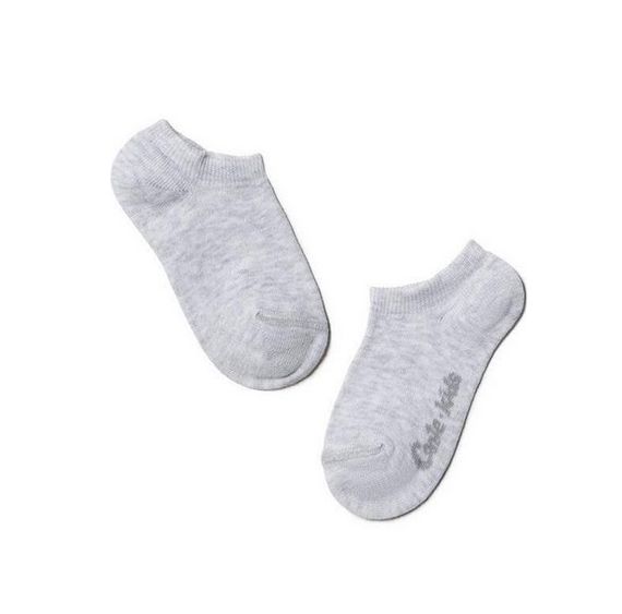 Носки Active 17С-63СП-000 ультракороткие CONTE KIDS, однотонные р24, Серый