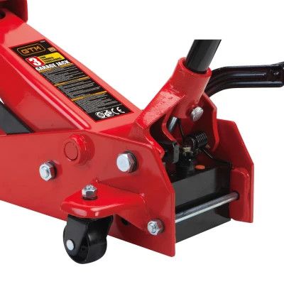 Домкрат GTM подкатный 3,5т (145-500мм) педаль подъема (T83502) | Зображення 1