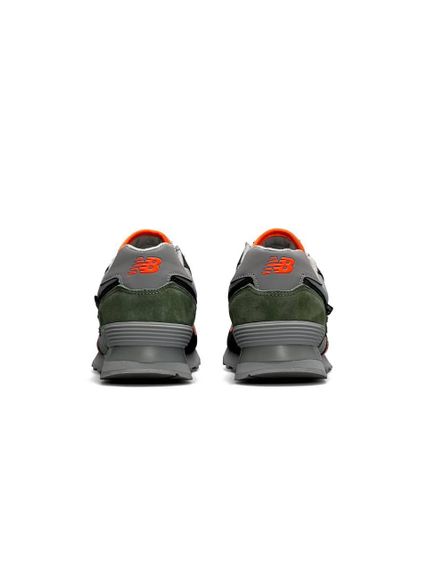 Кросівки чоловічі N3ew B3alan3ce 574 TP2 Gray Green Orange , В'єтнам 44 28.0 см | Зображення 1