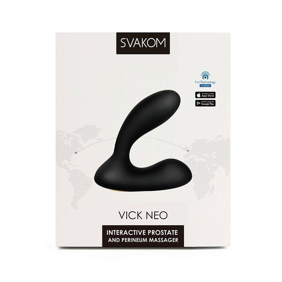 Интерактивный массажер простаты и вибратор точки G Svakom Vick Neo | Зображення 7