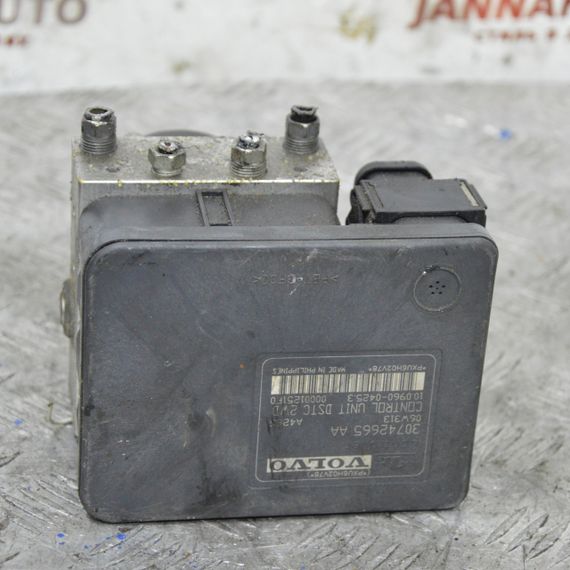 Блок керування ABS Volvo V50 2004-2012 Насос АБС Вольво в50 30742654 30742665AA 4N512C405GA | Зображення 3