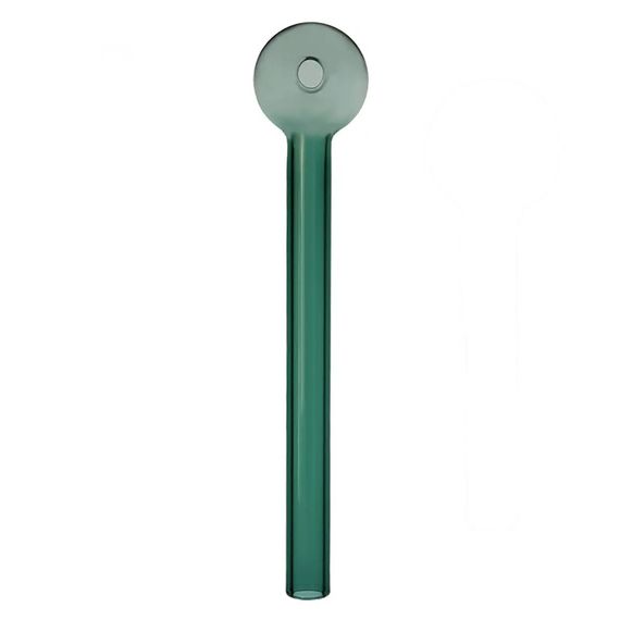 Кальян Стеклянная трубка Вапорайзер Oil Pipe Colored Long Green