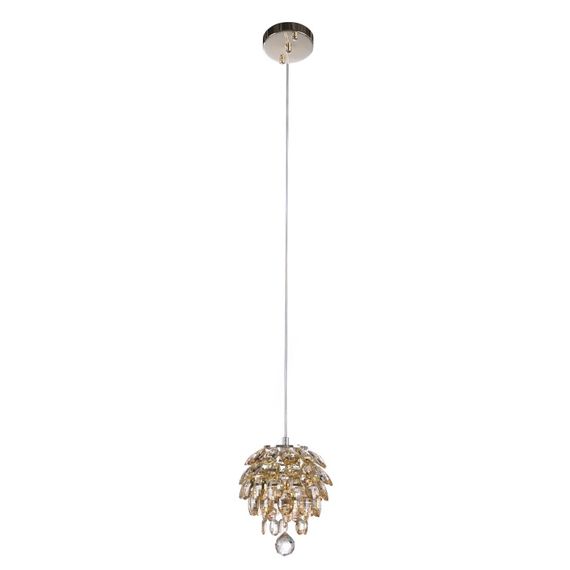 Люстра подвесная хрустальная LED 7W NW G (BR-01450S/1)