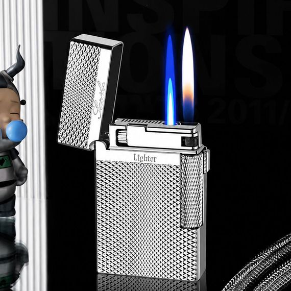Запальничка Металева Два Режими Eternal Silver Flame