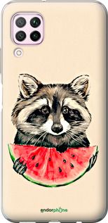 Чохол на Huawei P40 Lite Єнотик з кавуном "4605u-1887-2448"