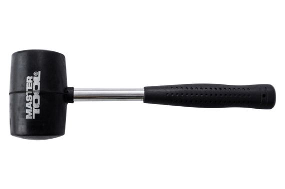 Киянка Mastertool - 340 г x 55 мм черная, ручка металл (02-1301)