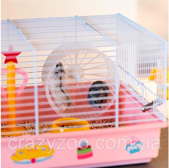 Клітка для хом'яків Ferplast Criceti 9 Princess рожева 46х29.5х23 см 57009062 | Зображення 4