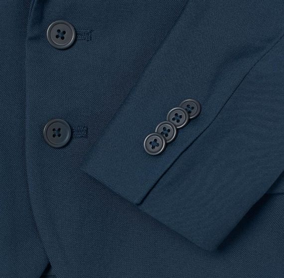 Дитячий піджак для хлопчика H&M 104 см Синій (250122109A) | Зображення 1