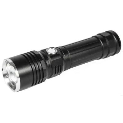 Фонарь Quantum Solid-M 10W LED з USB + Li-ion18650/1500mAh blister (QM-FL1020-18650/1500-PB)