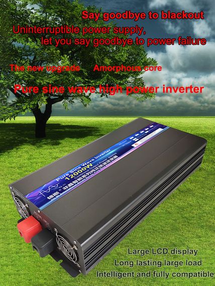 Інвертор перетворювач напруги 48/220 чистий синус 12000w (6000) | Зображення 3