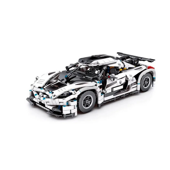 Дитяча іграшка -конструктор Гоночна машина Bambi Конструктор розвиваючий для хлопчиків від 6 и років | Зображення 1