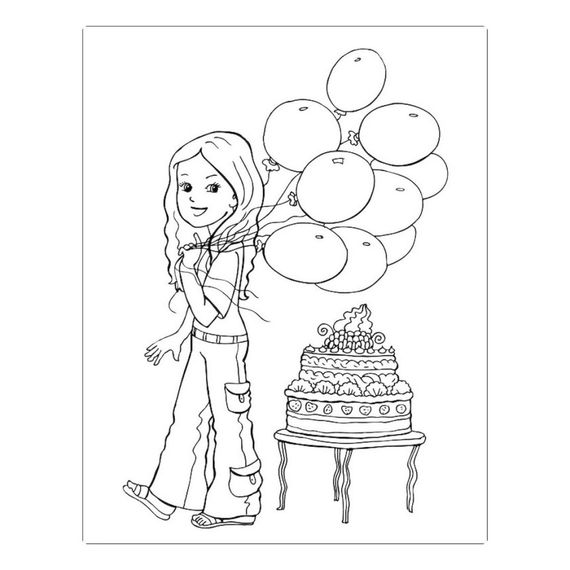 Велика книга розмальовок "Дівчата та квіти" 1736004, 64 сторінки | Зображення 2