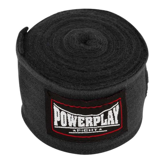 Бинти для боксу PowerPlay 3046 Чорні (4м) | Зображення 2