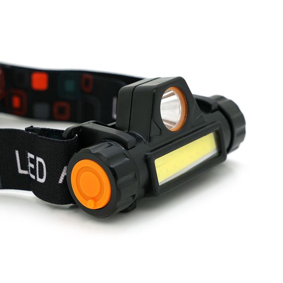 Налобный фонарик CATA CT-9120.1 led 3W, 1 Led Cob, 2 режима, корпус-пластик | Зображення 3