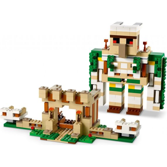 Конструктор LEGO Minecraft Фортеця «Залізний голем» 868 деталей (21250) | Зображення 6