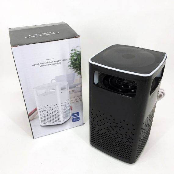 Лампа від комарів USB Bug Zapper Fly. Колір: чорний US-60 | Зображення 1